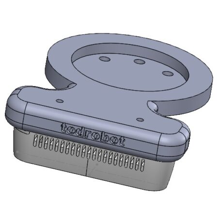 Staffa S per Realsense 435i | Fissaggio Preciso al Polso Cobot