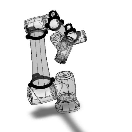 Catena Portacavi Personalizzato per Dobot CR10A